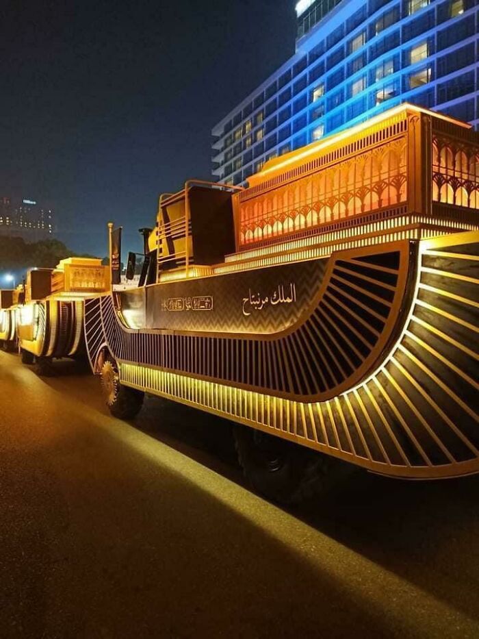 Kings And Queens Are Being Moved From The Old Museum To The New Grand Egyptian Museum!