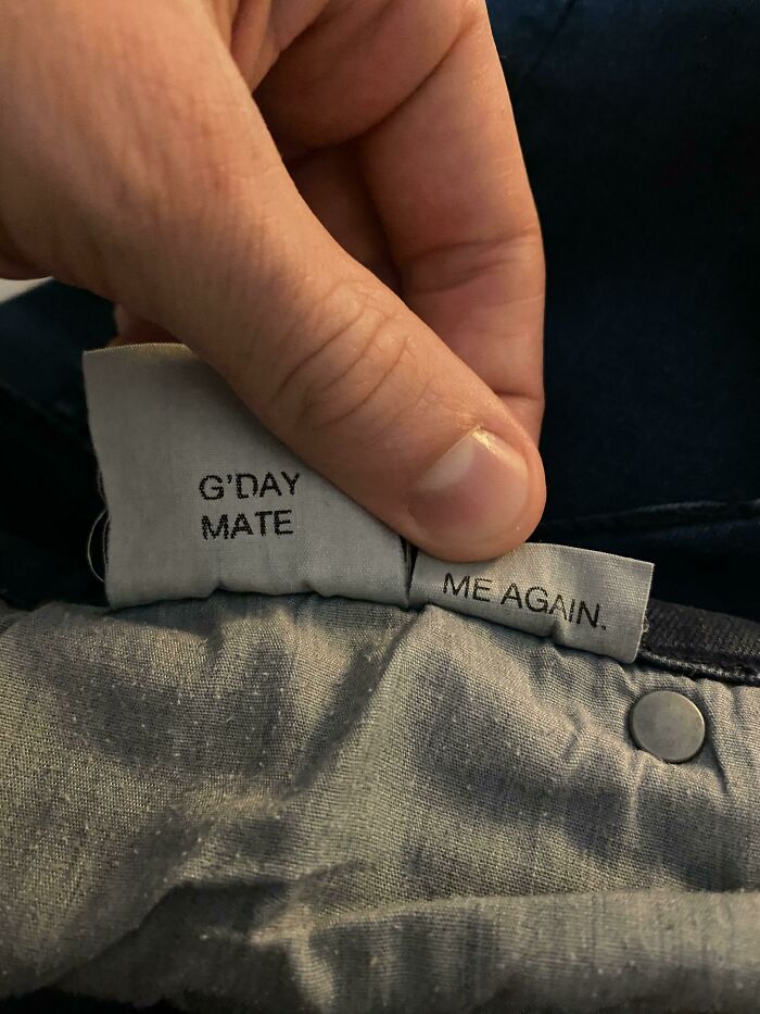 Found These Easter Eggs On The Back Of The Labels In My Jeans