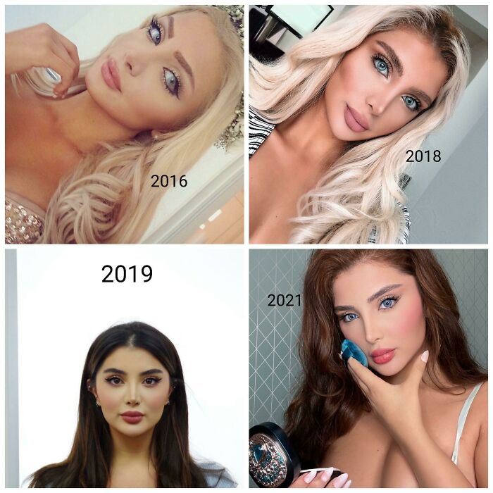 Welcome To My Ted Talk. Is This Darwin's Theory Of Evolution, In The 21st Century? (These Are All On Her Insta)