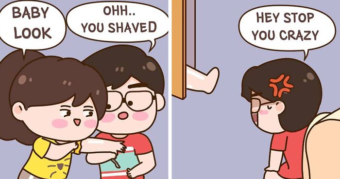 30 Comics About Everyday Life Situations And Being In A Couple Made By Leo And Lily