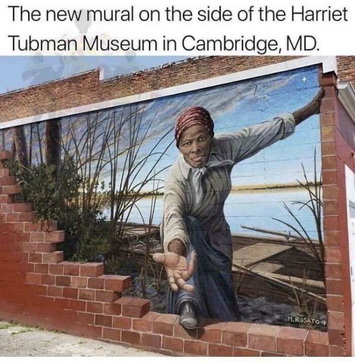 Realistic Mural Of A True American Hero