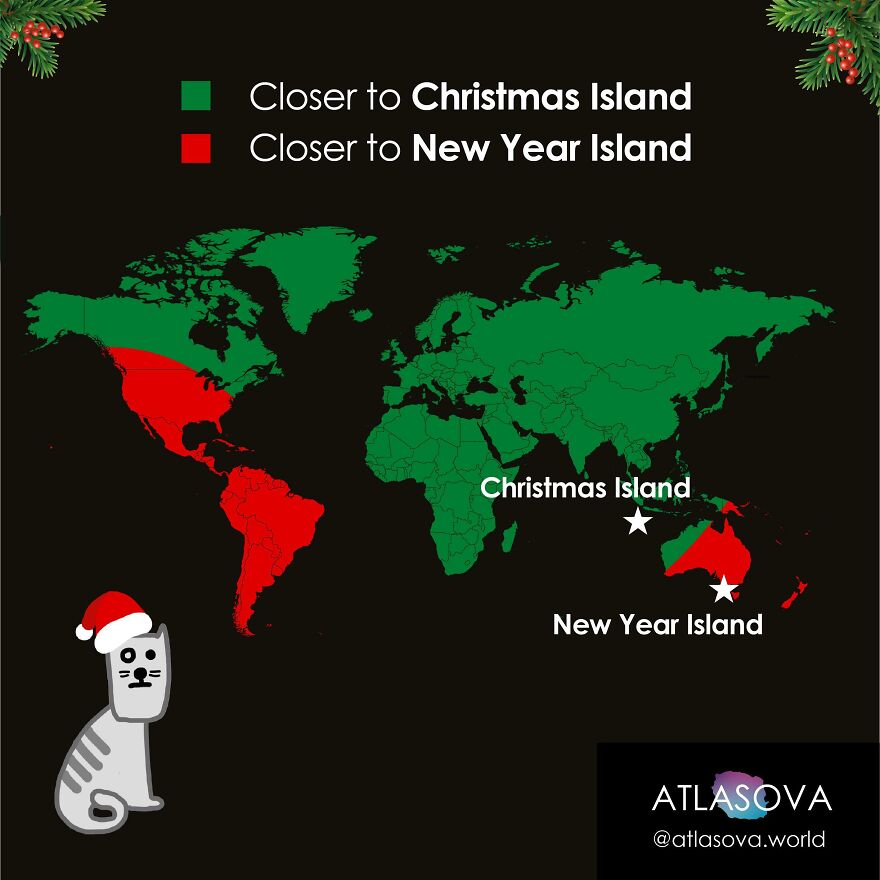 Merry Christmas To All You Map Nerds!