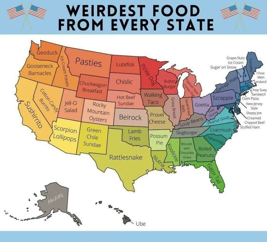 Weirdest Food From Every State