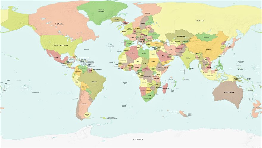 The World If The Sea Level Decreased By 1000 Meters