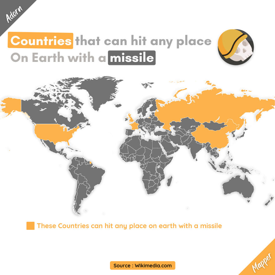 Countries That Can Hit Any Place On Earth With A Missile