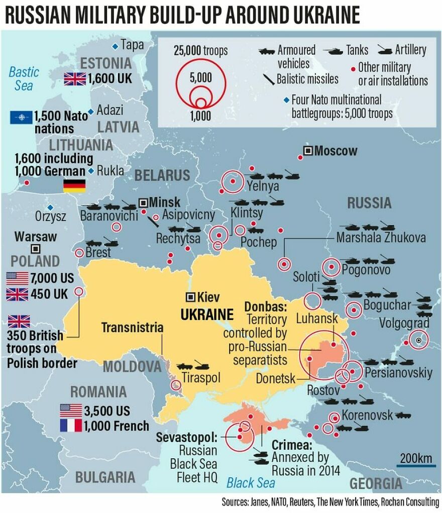 Russian Military Build-Up Around Ukraine