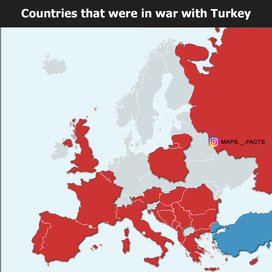 Was Your Country At War With Turkey?