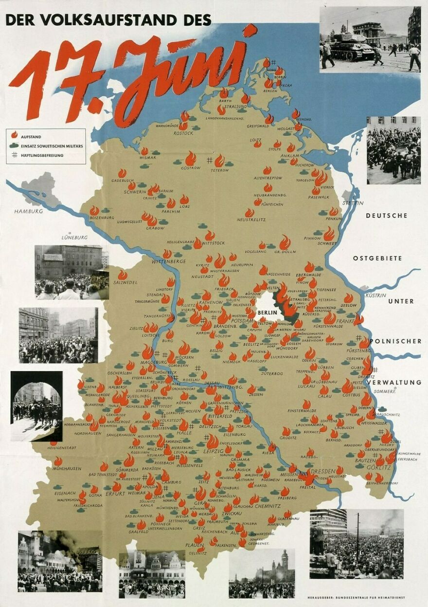 East German Uprising Of 1953