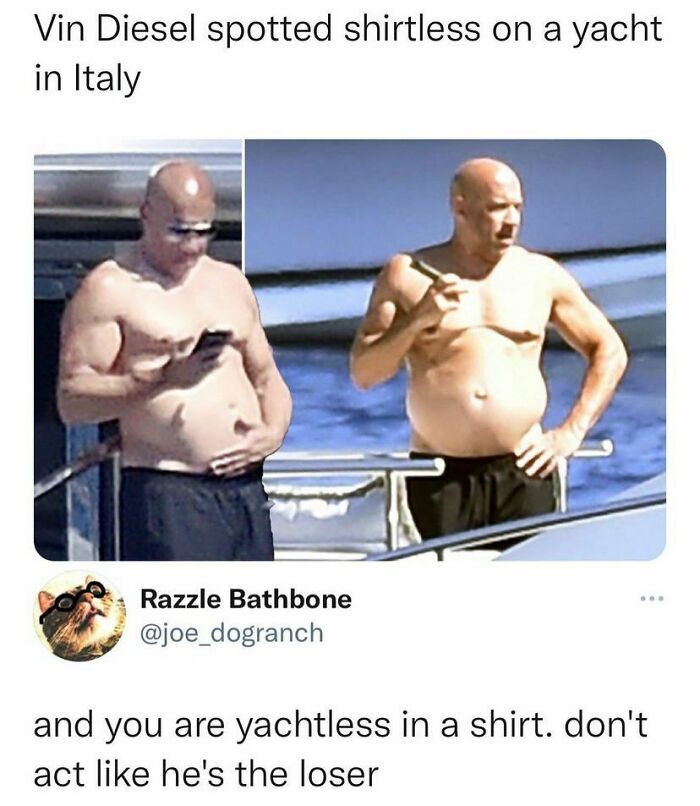 Yachtless Talks About Shirtless