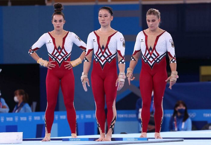 German Olympic Gymnasts Fight Against Sexualisation Of Women By Wearing Unitards For The First Time
