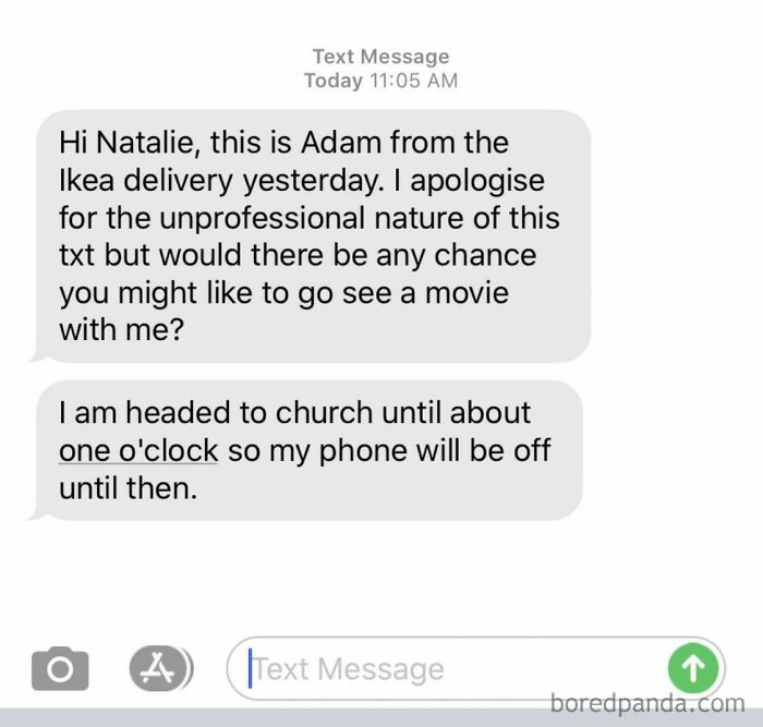 My Roommate Tried To Get An IKEA Delivery To Our Apartment. They Called And Refused To Drive Into Our Complex, Saying She’d Have To Grab The Bookcase From Their Truck And Drive It To Our House. After Irritatedly Doing So In Her Pjs And Barely Speaking To Delivery Guys, She Got This Message Today