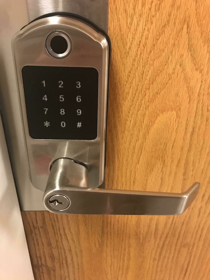 After 8 Hours Of Class Everyone Comes Back To The Dorm Only To Find New Locks And Finger Scanners On The Doors And None Of The Staff Know The Codes Or How We Can Get Into Our Rooms