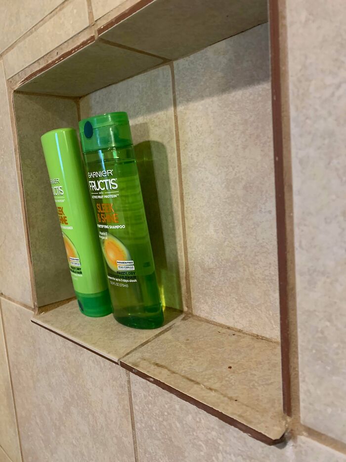 The Shelf In My Shower Is At An Angle And Nothing Stays Put In It