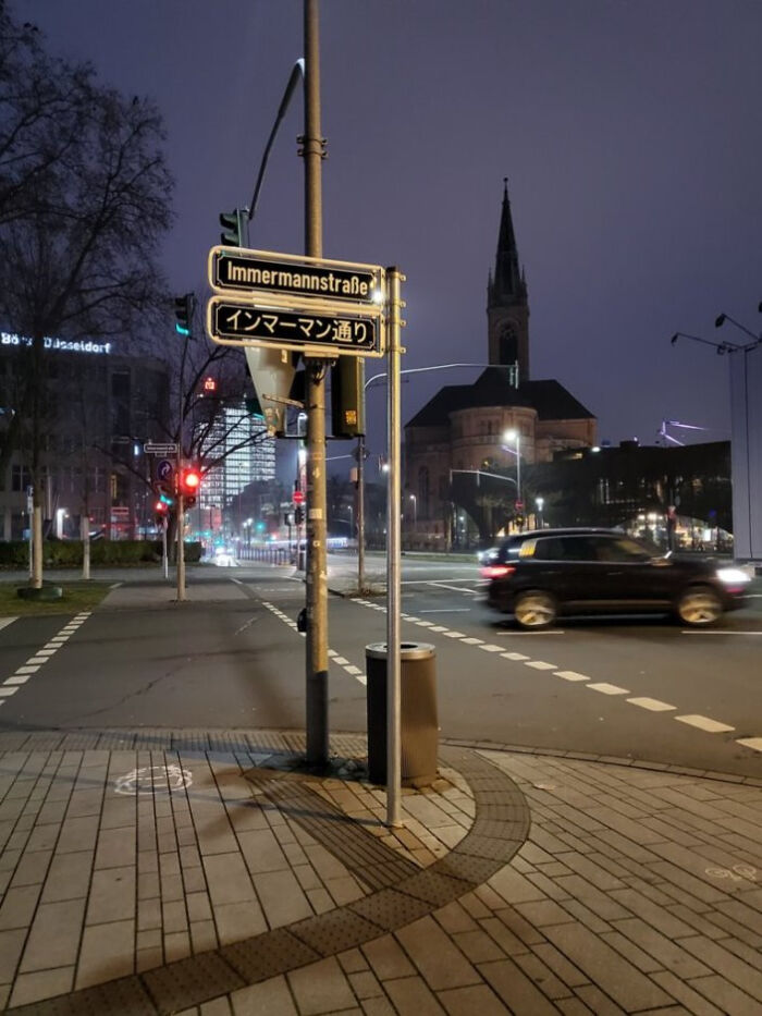 Düsseldorf Now Has Street Signs In Japanese