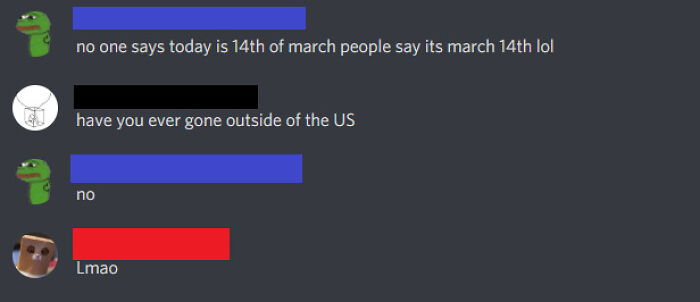 "No One Says Today Is 14th Of March..."