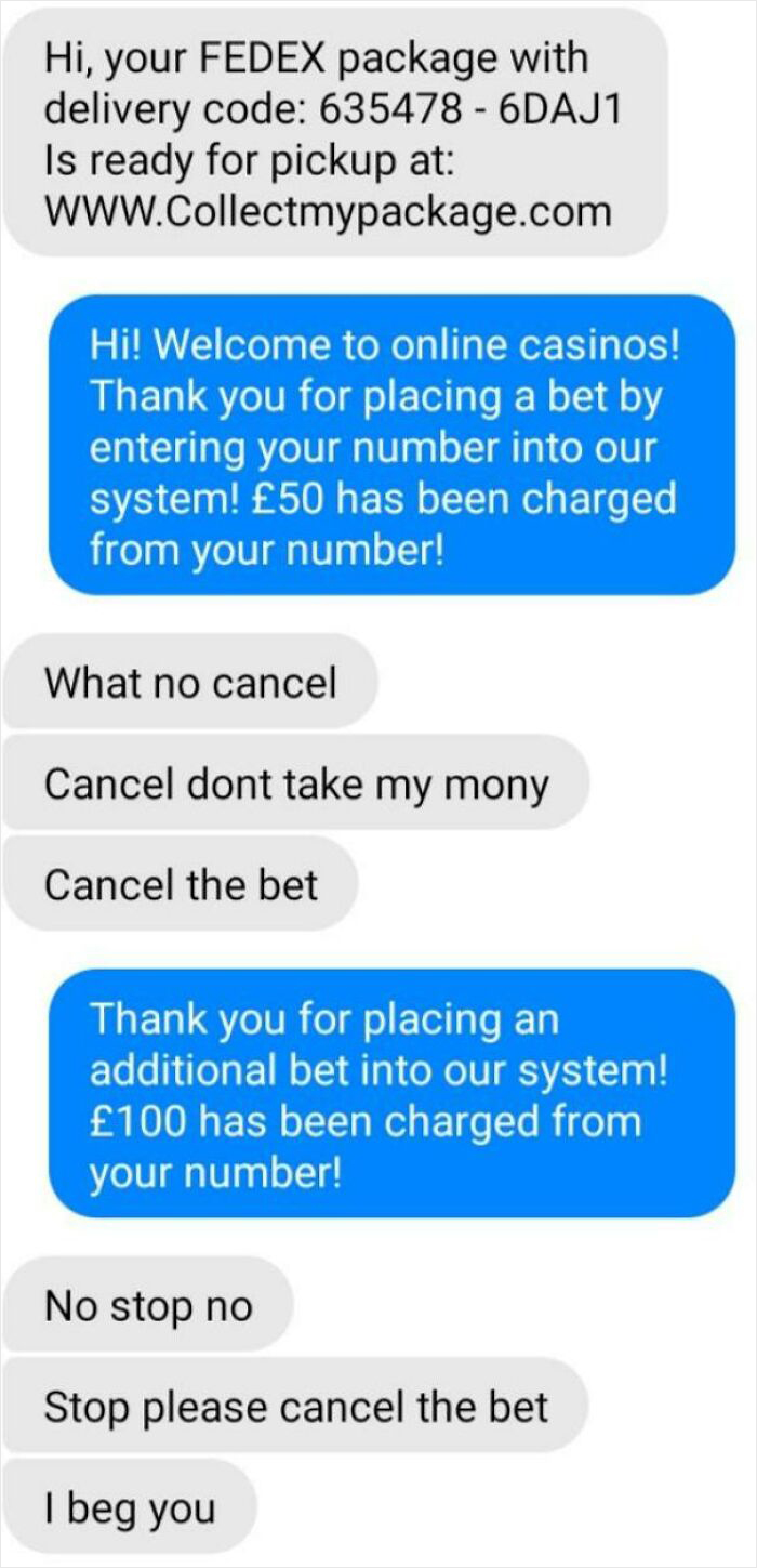 Got A Message From A Scammer, Decided To Play With Em A Little