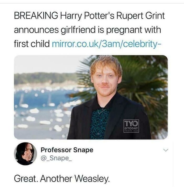 Ron, Ron, Ron Weasley!
