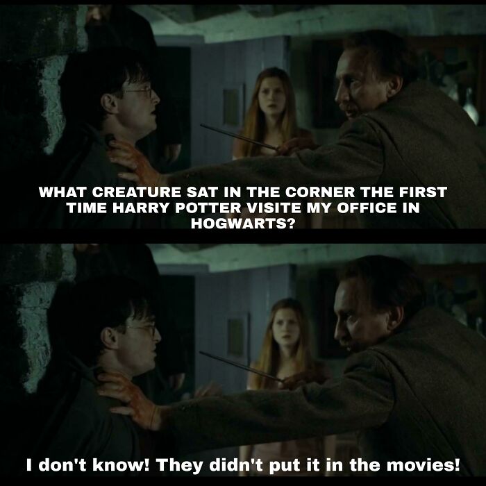 Harry Has Only Seen The Movies