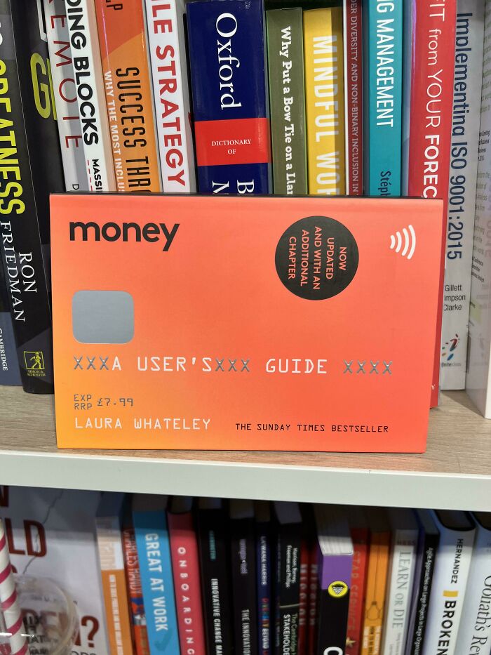 This Book On Money Is Designed Like A Credit/Debit Card