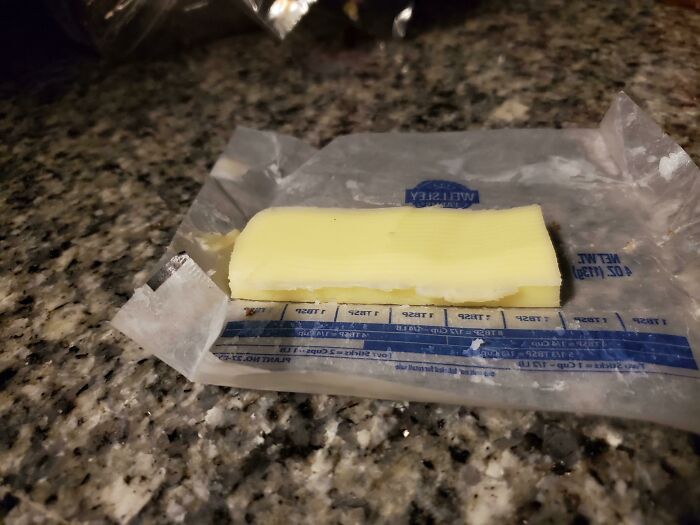 My Boyfriend Cuts Butter The Long Way