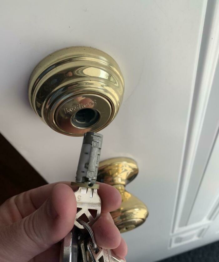 This Isn’t What I Had In Mind When I Tried To “Unlock” The Door