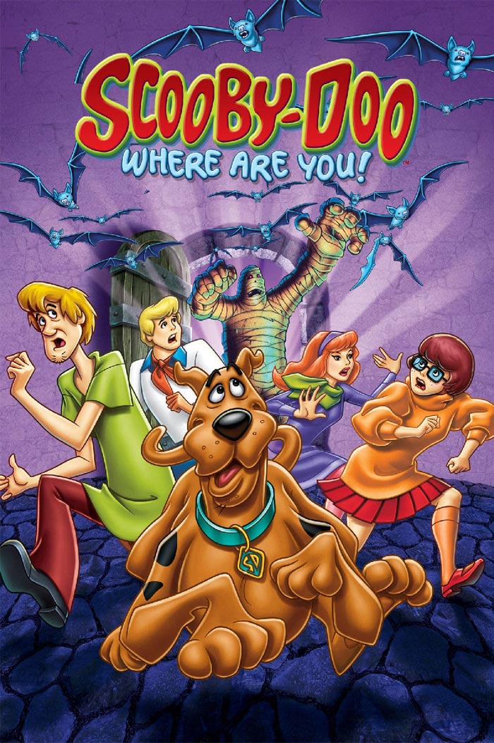 Poster for Scooby-Doo, Where Are You! animated tv show 