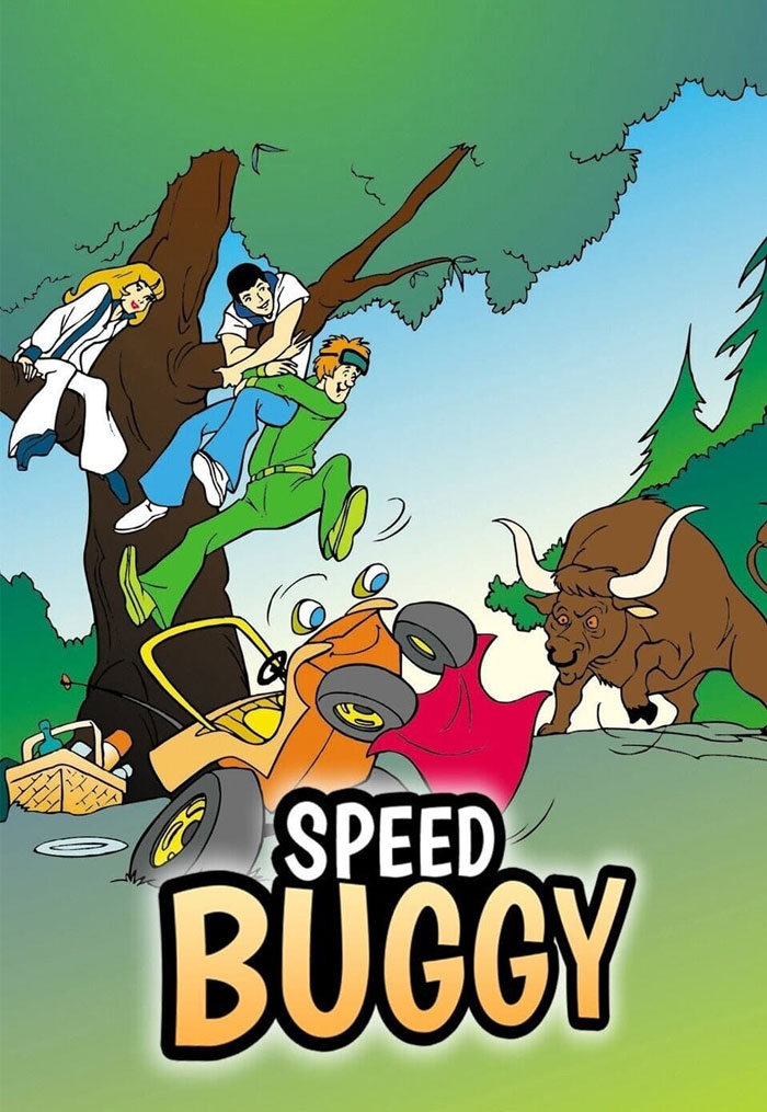 Poster for Speed Buggy animated tv show 