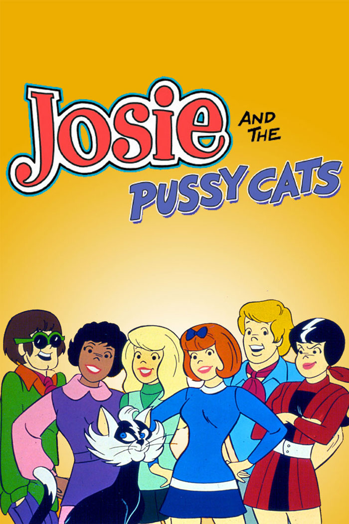 Poster for Josie And The Pussycats animated tv show 