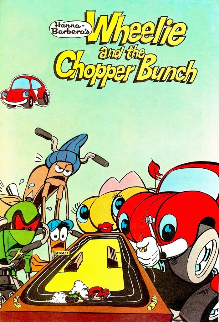 Poster for Wheelie And The Chopper Bunch animated tv show 