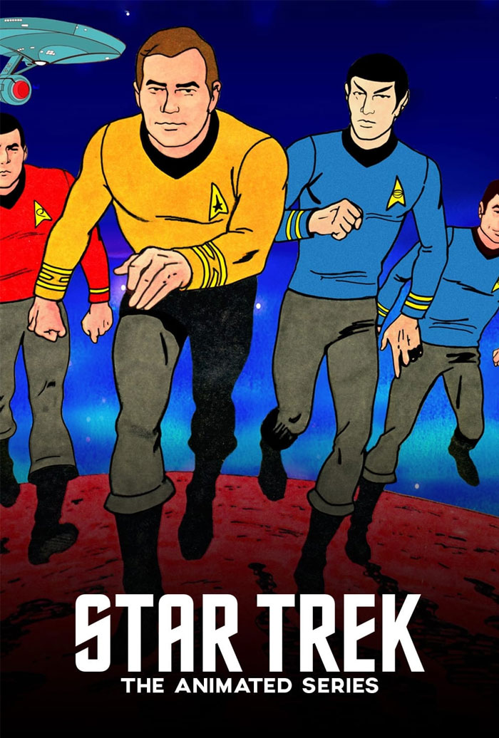 Poster for Star Trek: The Animated Series animated tv show 