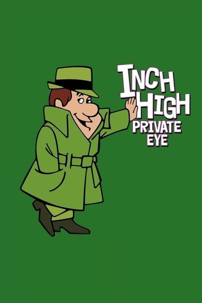 Poster for Inch High, Private Eye animated tv show 