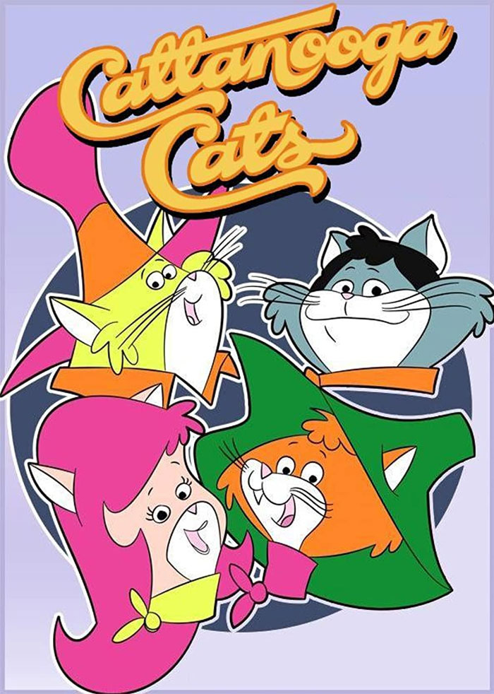 Poster for Cattanooga Cats animated tv show 