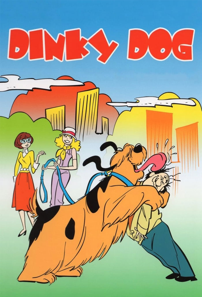 Poster for Dinky Dog animated tv show 