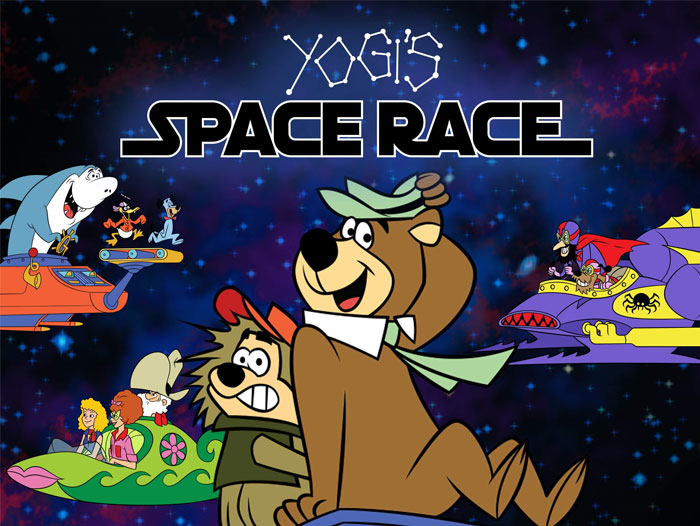 Poster for Yogi's Space Race animated tv show 