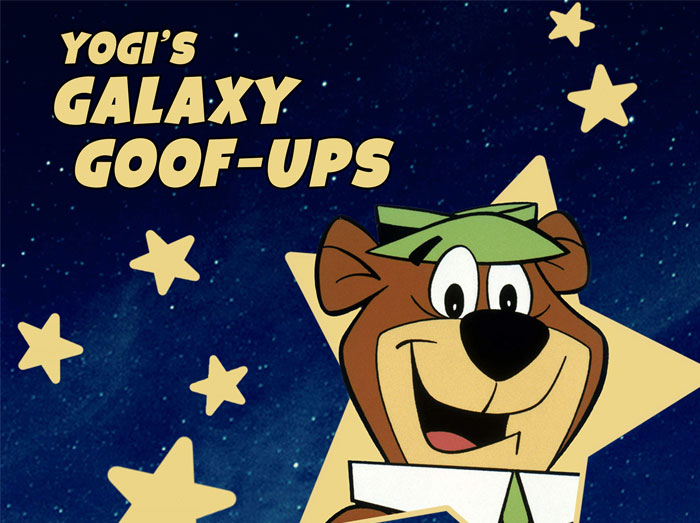 Poster for Yogi's Galaxy Goof-UPS animated tv show 