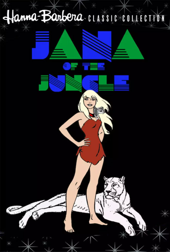 Poster for Jana Of The Jungle animated tv show 