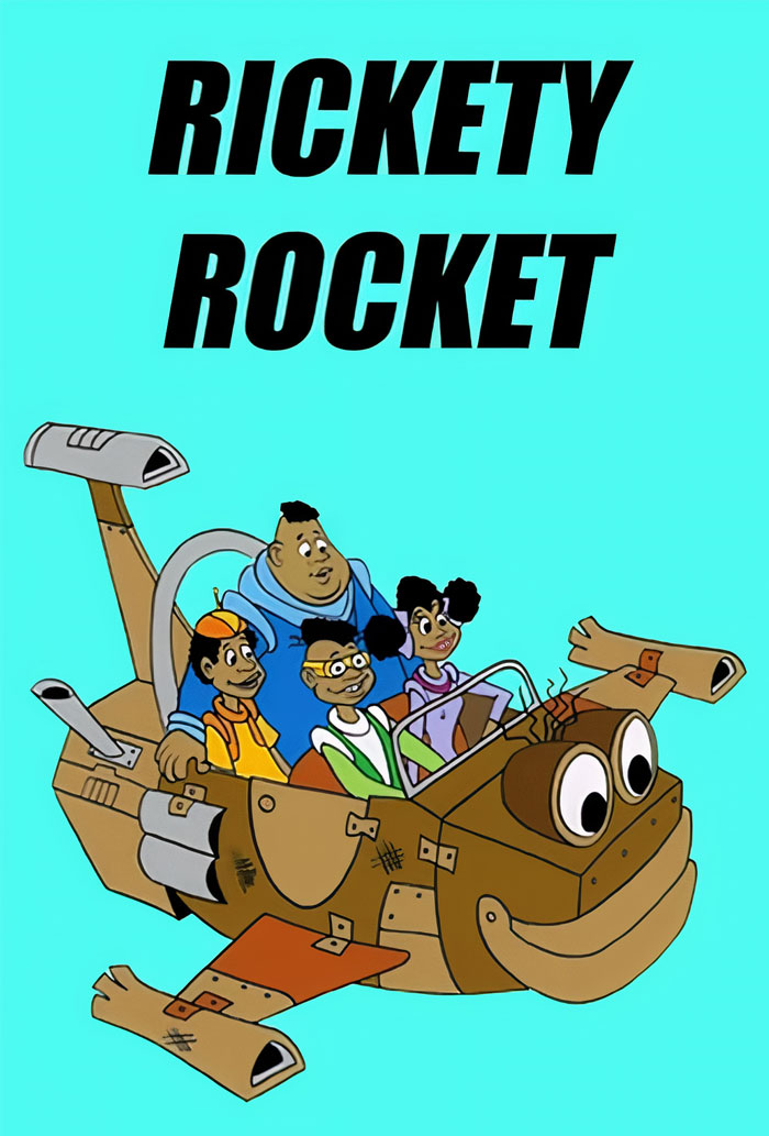 Poster for Rickety Rocket animated tv show 