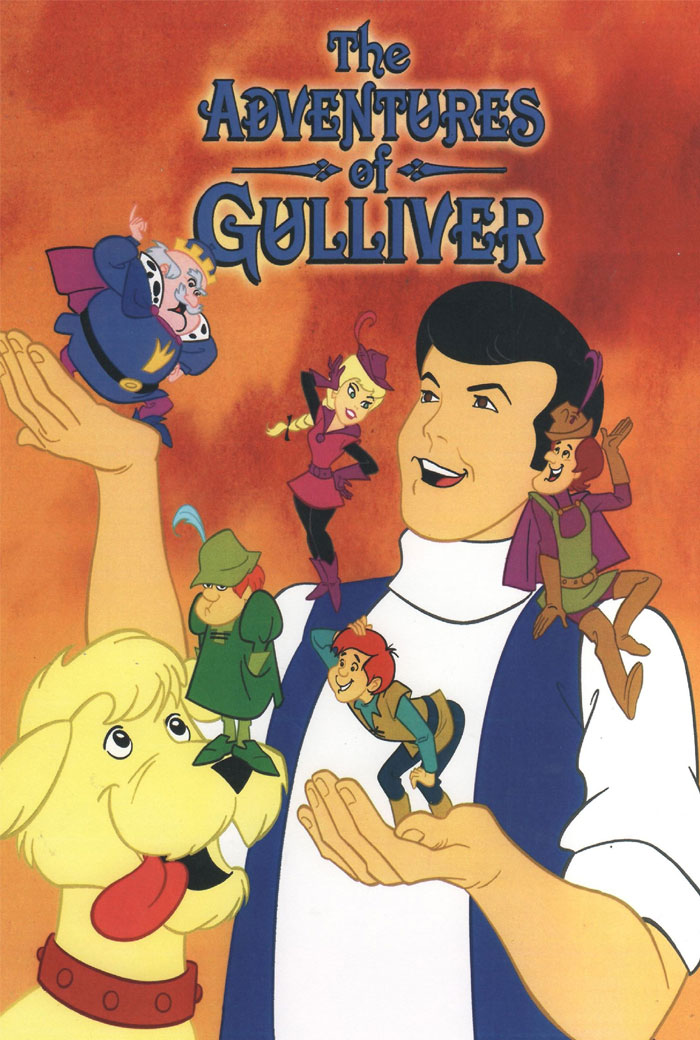 Poster for The Adventures Of Gulliver animated tv show 