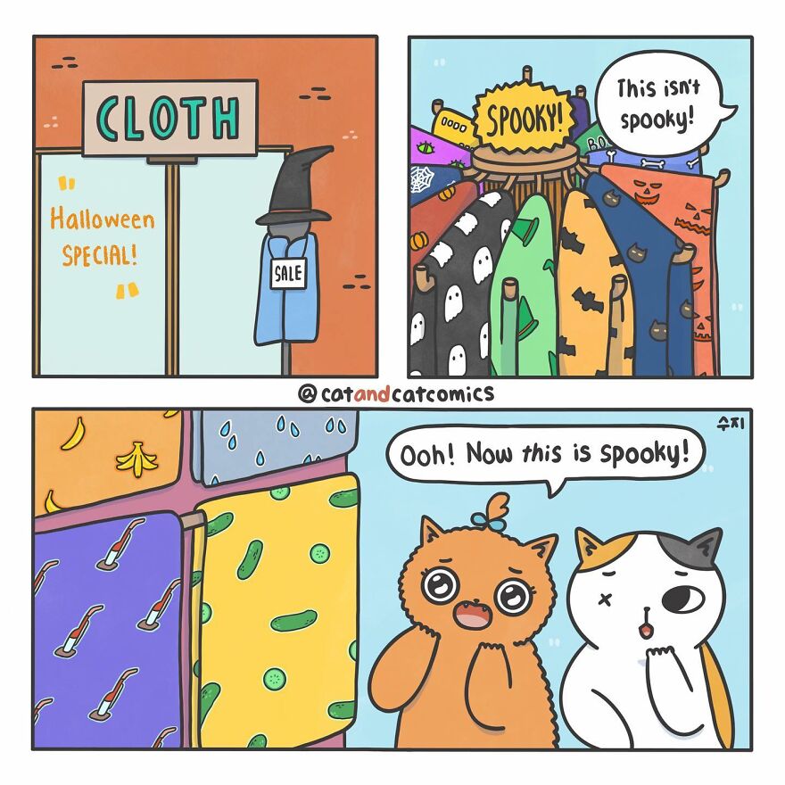 My 23 Wholesome Comics About A Cat And His Human