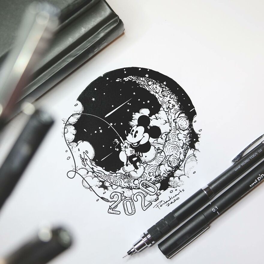 I Draw Surreal Illustrations That Have A Hidden Meaning If You Look Closely (43 Pics)