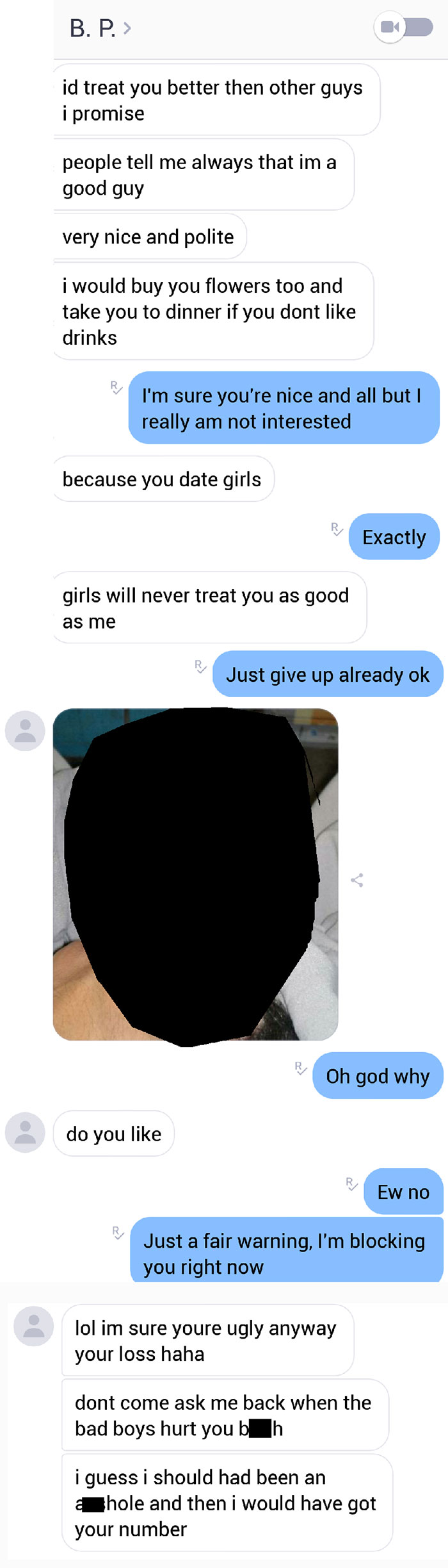 He Kept Asking Me On A Date Even After I Told Him I'm A Lesbian