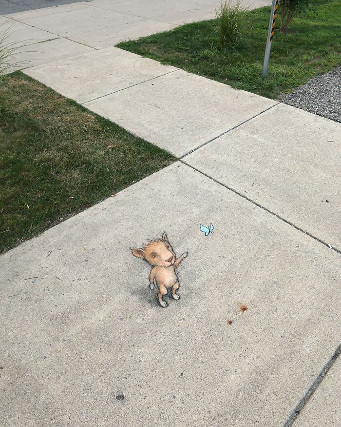 This Artist Continues To Brighten Up The Streets Of His City With His Adorable Chalk Art (130 New Pics)