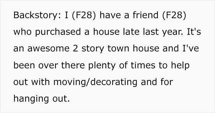 Woman Gets In A Fight With A Friend Because She Reminded Her She Actually Didn't Buy Her House, Her Parents Did