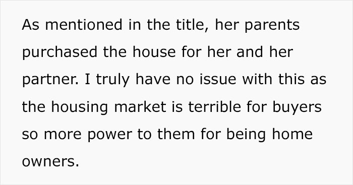 Woman Gets In A Fight With A Friend Because She Reminded Her She Actually Didn't Buy Her House, Her Parents Did