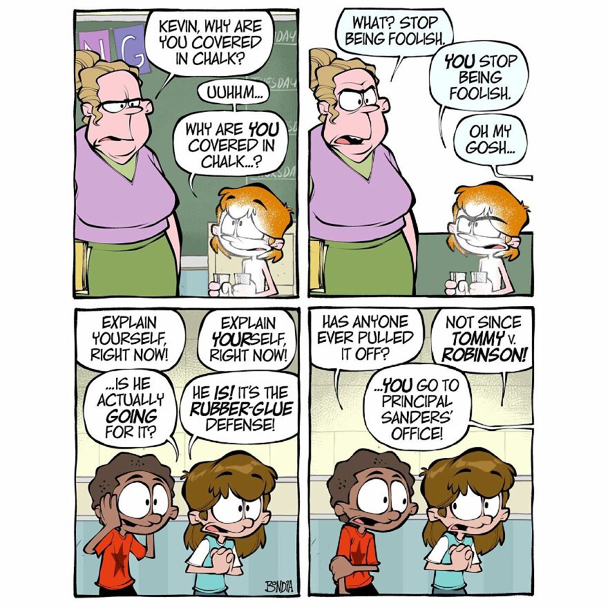 Artist Continues To Draw Comics Showing How Fun It Was To Be A Kid In The 80s (New Pics)