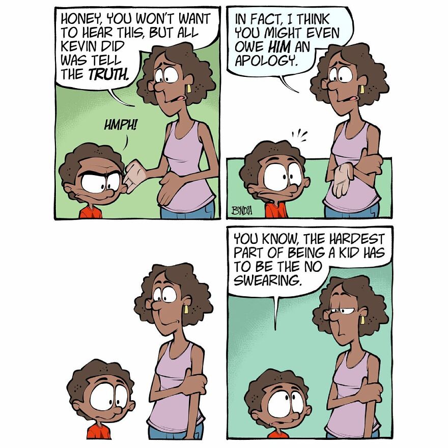 Artist Continues To Draw Comics Showing How Fun It Was To Be A Kid In The 80s (New Pics)