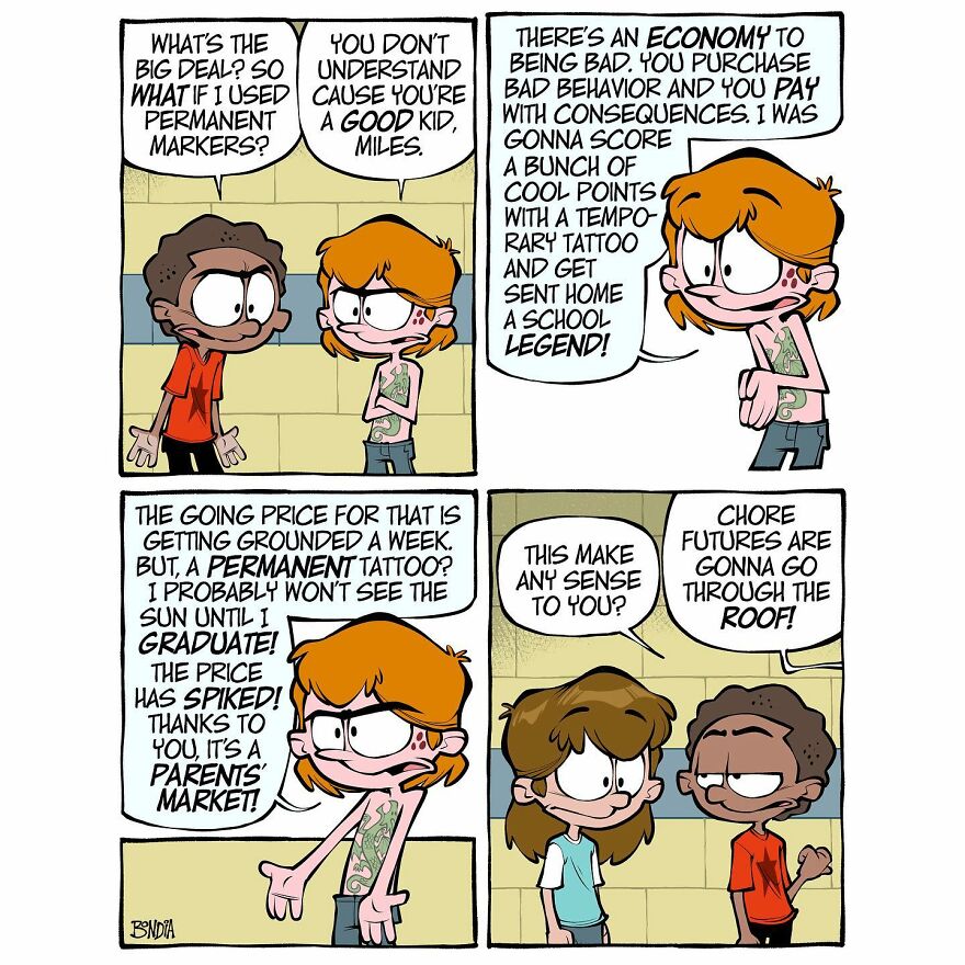 Artist Continues To Draw Comics Showing How Fun It Was To Be A Kid In The 80s (New Pics)