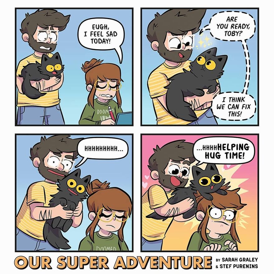 Artist Makes Illustrations That Show What The Day-To-Day Life Of A Woman Is Like Next To Her Boyfriend (New Pics)