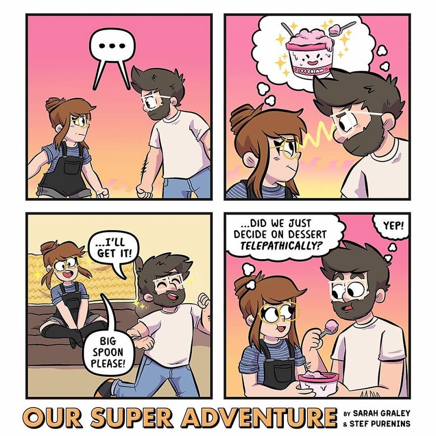 Artist Makes Illustrations That Show What The Day-To-Day Life Of A Woman Is Like Next To Her Boyfriend (New Pics)