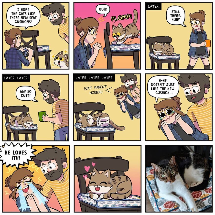 Artist Makes Illustrations That Show What The Day-To-Day Life Of A Woman Is Like Next To Her Boyfriend (New Pics)